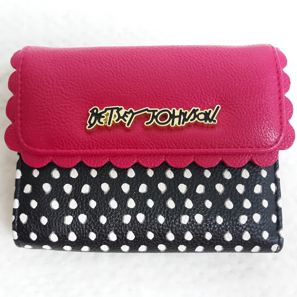 Betsey Johnson Polka Dot Wallet